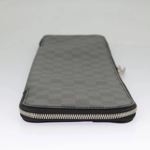 LOUIS VUITTON Damier Graphite Etui 5 Cravat Necktie Case - Picture 4 of 16